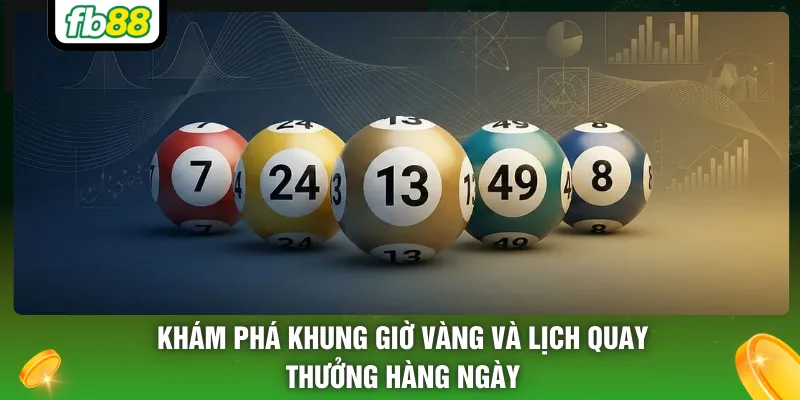Khám phá khung giờ vàng và lịch quay thưởng hàng ngày