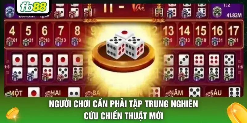 Người chơi cần phải tập trung nghiên cứu chiến thuật mới