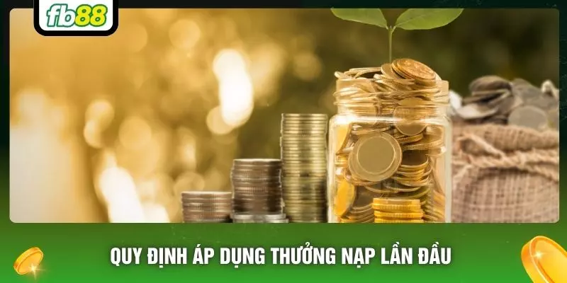 Quy định áp dụng thưởng nạp lần đầu