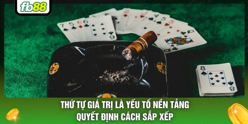 Thứ tự giá trị là yếu tố nền tảng quyết định cách sắp xếp