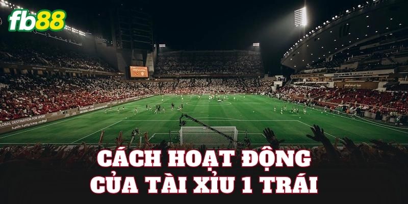 Cách hoạt động của tài xỉu 1 trái