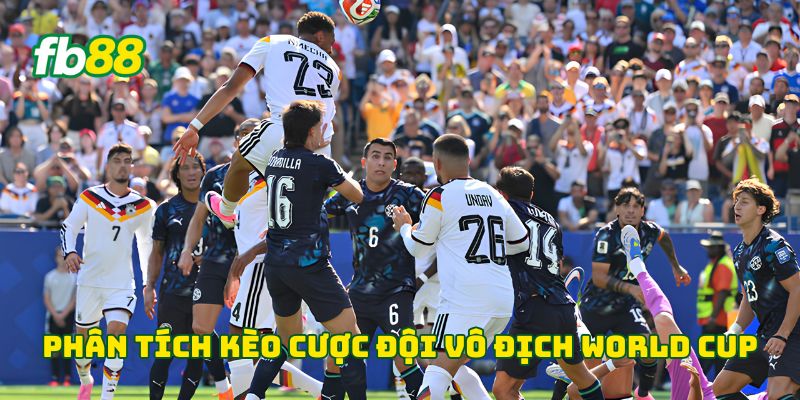 Phân tích kèo cược đội vô địch World Cup